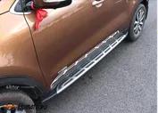 Пороги для Kia Sportage (QL) 2016+/2019+ | OEM-style, кронштейны крепления сталь