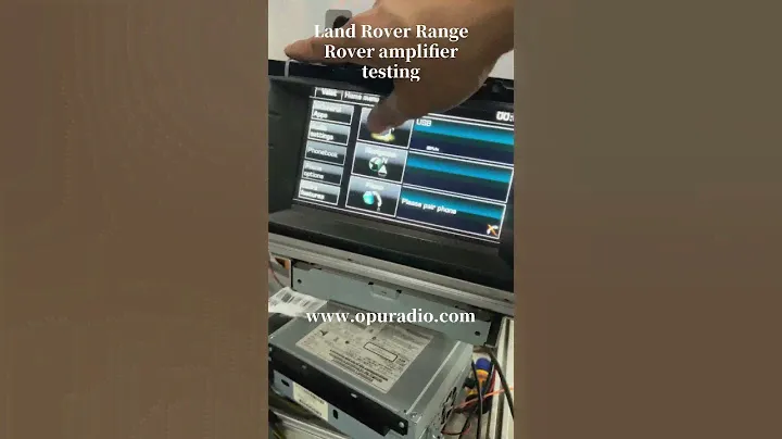Land Rover Range Rover amplifier testing