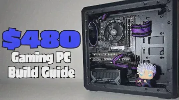 Building a $480 Gaming PC in 2024 (GTX 1650 Super + Ryzen 5 4500)