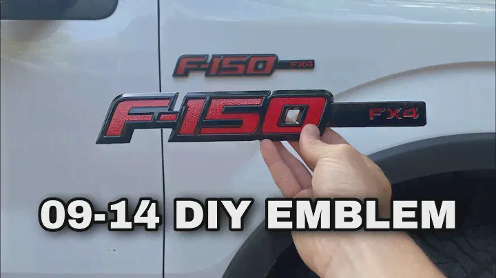 09-14 F150 CUSTOMIZE EMBLEMS / WHAT NOBODY TOLD ME!!