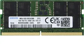 Оперативная память Samsung Память DDR5 16GB 4800MHz M425R2GA3BB0-CQK OEM PC5-38400 CL40 SO-DIMM 288-pin 1.1В dual rank OEM