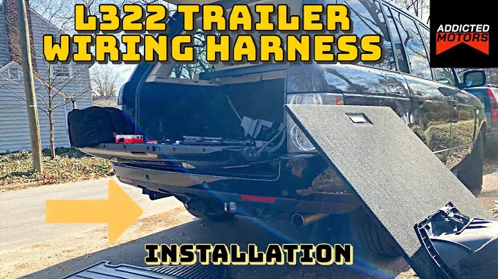 Range Rover L322 OEM Trailer Wiring Harness Install (Not Equipped From Factory)