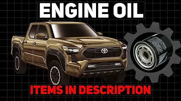 4th Gen Tacoma Engine Oil Change 2024+