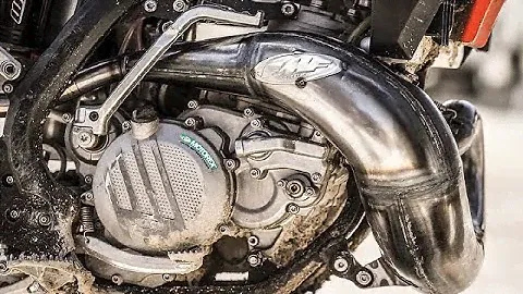 FMF Gnarly VS 2019 KTM OEM exhaust pipe | Worth the upgrade? Gear Reviews #33