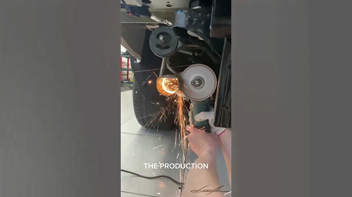 CHECK THIS OUT  the process of installing custom exhaust tips for Cadillac Escalade by Larte Design