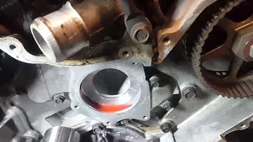 how to do a Chrysler Dodge 3.5 high output timing belt and water pump replacement
