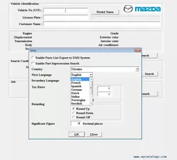 Mazda OEM Europe LHD EPC2 Parts Catalog 02/2018