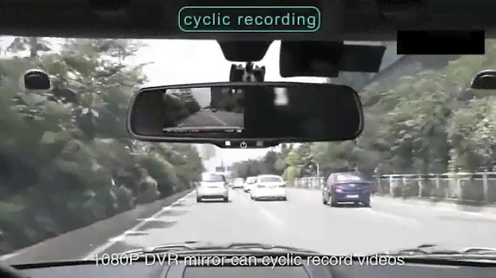 (Car DVD Mirror)  Зеркало видеорегистратор