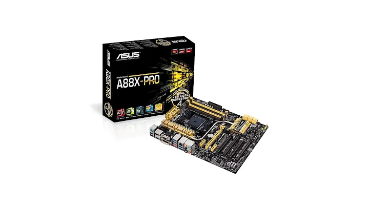 Asus A88X-PRO Распаковка / Unboxing HD