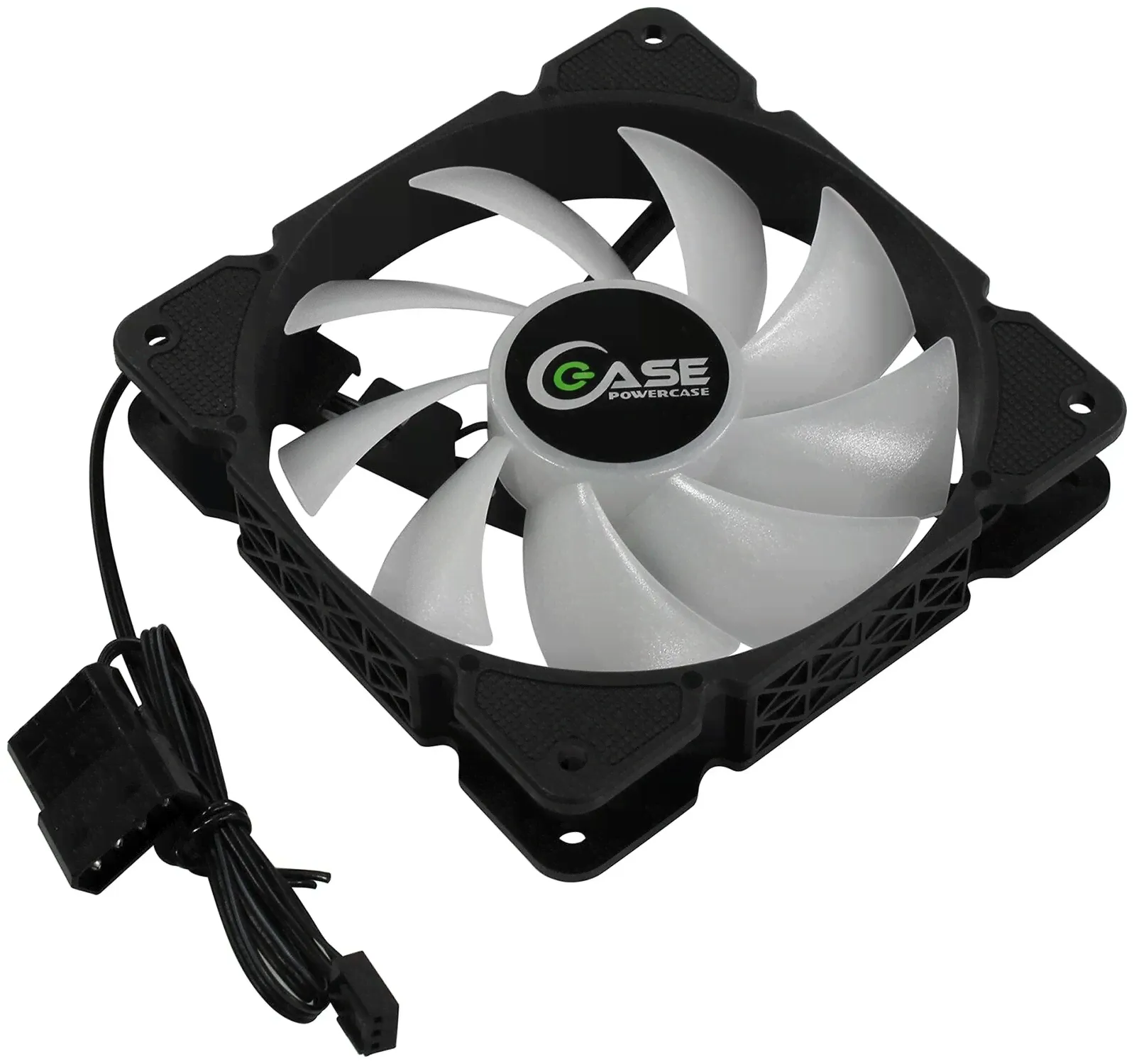 Powercase Вентилятор для корпуса Powercase (M3LED) 5 color LED 120x120x25мм OEM система охлаждения-4