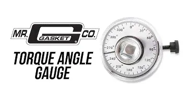 Mr Gasket Torque Angle Gauge