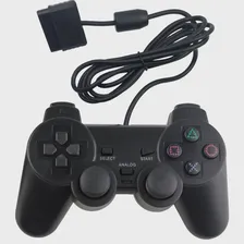 Геймпад проводной для PS2 PS1 (OEM) (Black) Черный