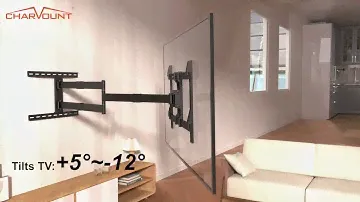 Double Side Long Arm Full Motion TV Mount, CHARMOUNT