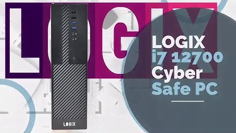 LOGIX i7 Small Form Factor Cyber Safe PC - Keep Your Business Safe and Secure!