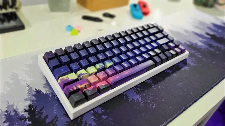 Mechzone Dawn Light Keycaps OEM Profile PBT - Custom Keyboard Setup