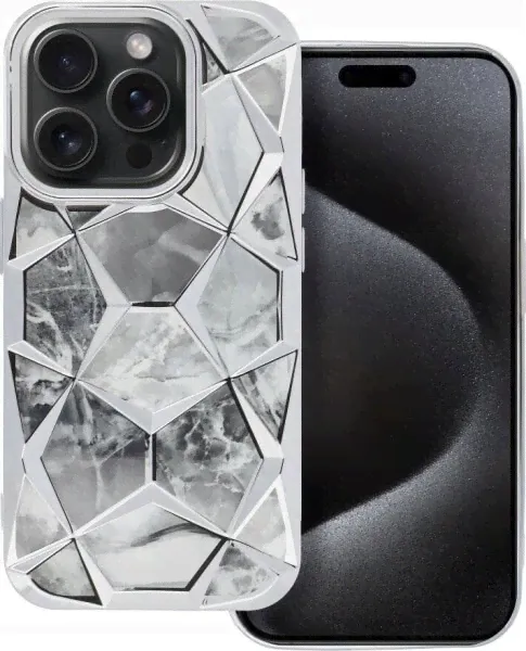 OEM Futerał TWINKI do IPHONE 13 PRO srebrny