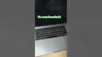 лазерная гравировка клавиатуры MacBook