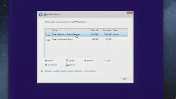 How to Remove System Reserved Partition when install Windows 10
