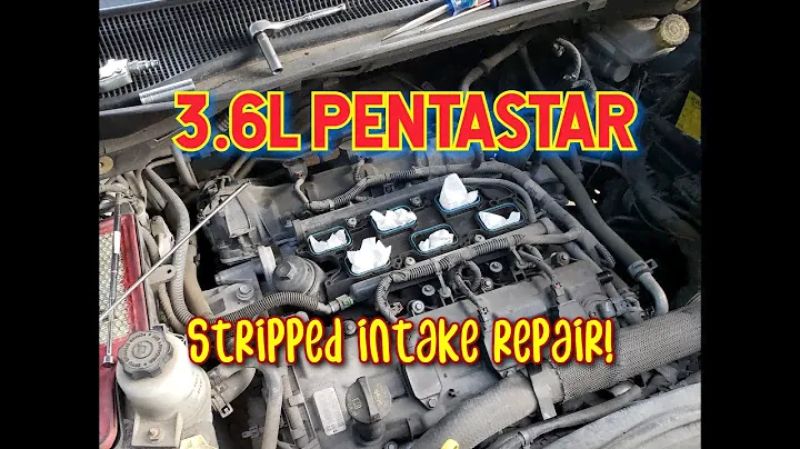 3.6L Dodge Pentastar stripped intake manifold REPAIR! Chrysler / Jeep