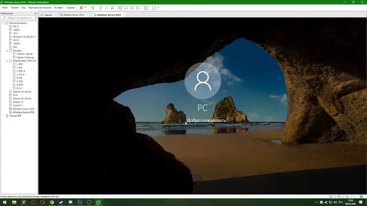 Как работать с Windows Server 2019 , настройка Domain , DHCP , DNS , сети