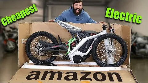 I BOUGHT the CHEAPEST ELECTRIC dirt bike on Amazon