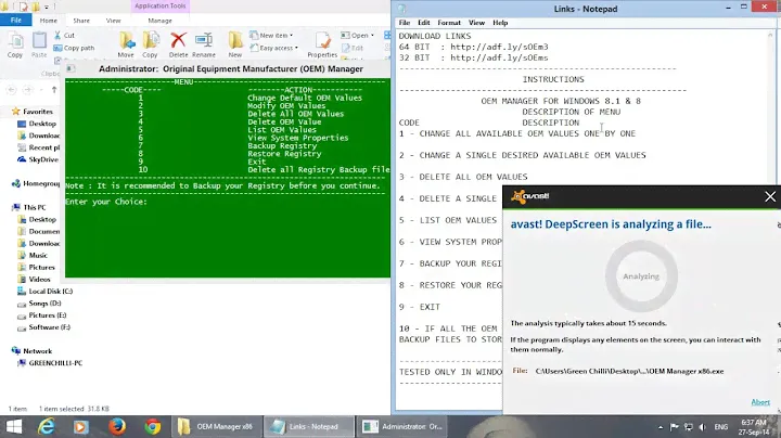 OEM Changer Software for Windows 8, 8.1