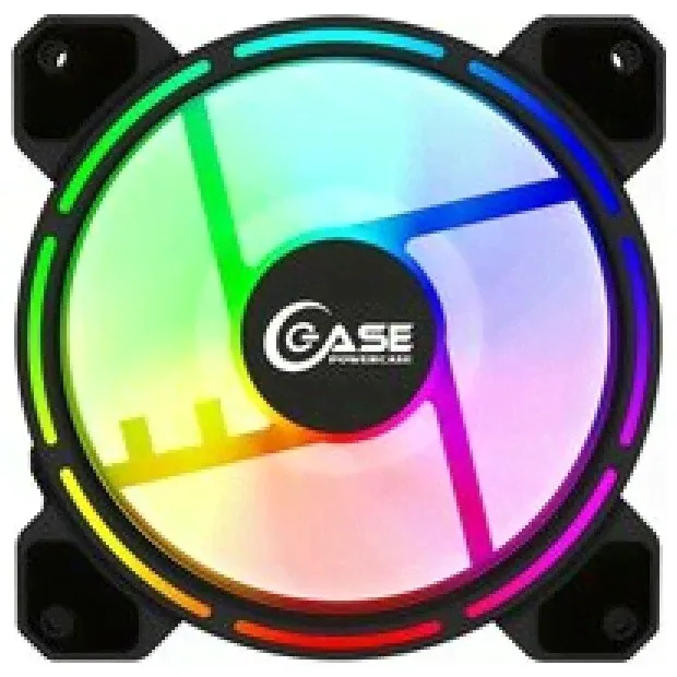 Powercase Вентилятор для корпуса Powercase (M3LED) 5 color LED 120x120x25мм OEM система охлаждения-3