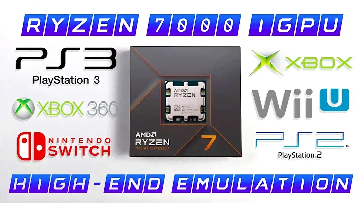 The New Ryzen 7700X Runs All Your Favorite High-End Emus With Just An iGPU!