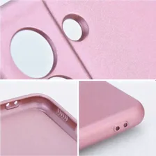 OEM Futerał METALLIC do XIAOMI Redmi 12 4G różowy
