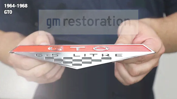 OPGI Product Spotlight: 1964-1968 GTO Fender Emblems