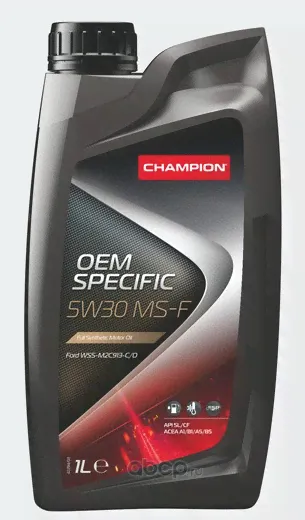 8209314 CHAMPION OIL CHAMPION OEM SPECIFIC 5W30 MS-F 1L
