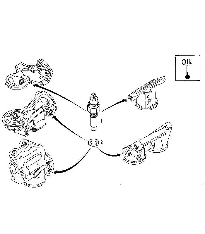 Датчик температуры DEUTZ OEM (01179304)-2
