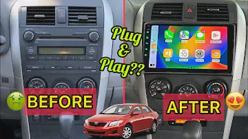 HOW TO INSTALL 9” Plug & Play android head unit (2009-2011 TOYOTA COROLLA)
