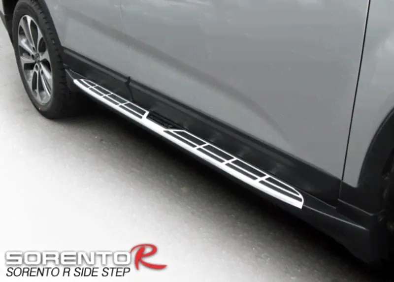 Пороги Mobis OEM style интегрированные для Kia Sorento