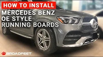 Mercedes Benz OE Style Running Board Installation Reference Guide