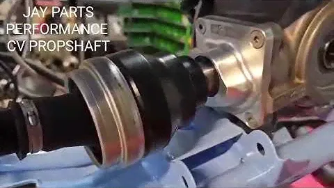 OEM vs JAY PARTS PERFORMANCE PROPSHAFT (Kardanwelle) POLARIS SCRAMBLER & SPORTSMAN 850/1000