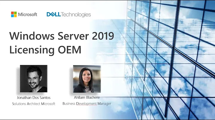 Licensing Windows Server 2019 OEM & OPEN (Webinar)