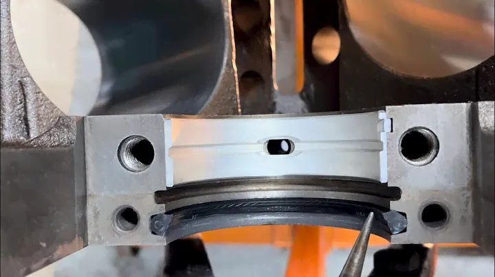 440 V8 Mopar engine rebuild Step 5 Rear Main Seal