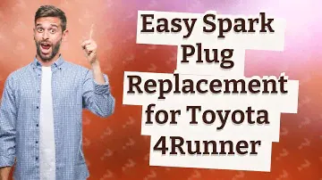 How Can I Replace My Spark Plugs on a 2003-09 Toyota 4Runner?