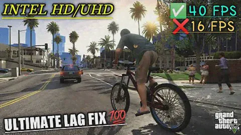 Gta 5 Ultimate Lag Fix For Intel Hd/Uhd|Optimize Your Fps 😍|