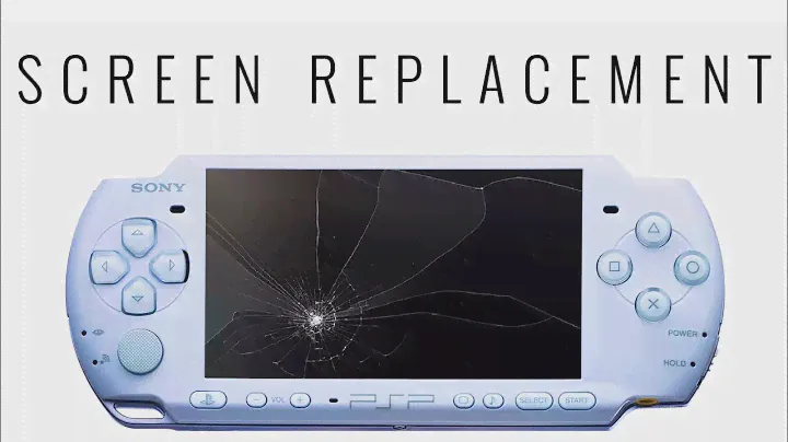 PSP 2000 screen replacement Tutorial