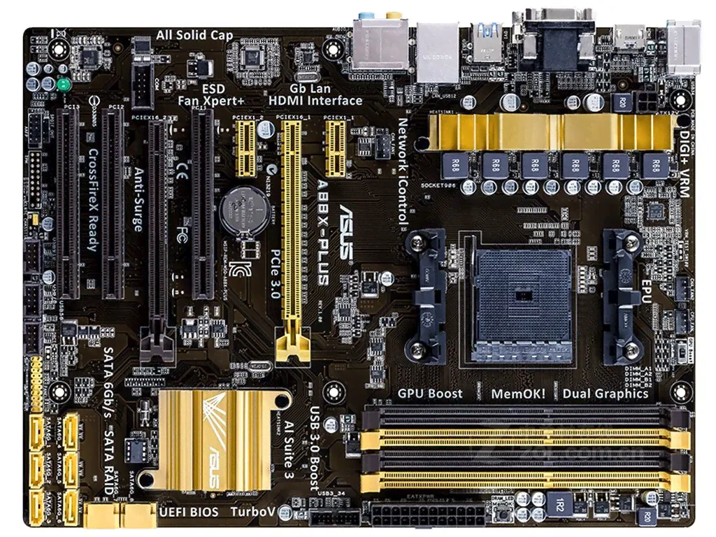 ASUS Материнская плата A88X-PLUS (б/у) OEM