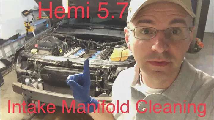Chrysler Hemi 5.7 Intake Manifold Cleaning