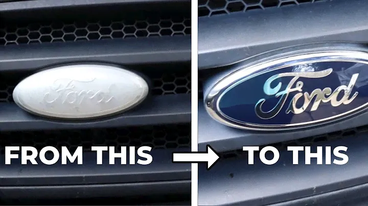 2006 F150 Replace Faded Ford Emblem