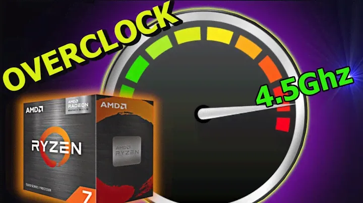 EASY Ryzen 7 5700g Overclocking Guide -- 4.5Ghz CPU | 2400Mhz iGPU - w/ Benchmarks