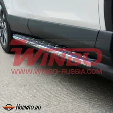 Пороги OEM-style на Toyota RAV4 2015+