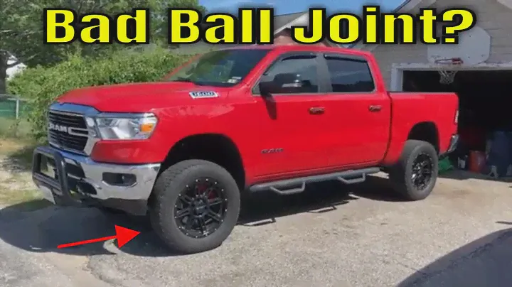 Lower Control Arm Lower Ball Joints 2019-2024 RAM 1500 Replacement Install Easy Fix