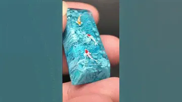 Artisan keycaps koi fish - custom keycaps for mechanical keyboard profile OEM