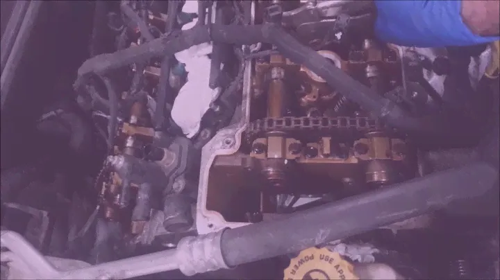 2001-2010 Chrysler Sebring 2.7L water pump timing chain install pt.2