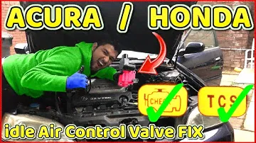 idle air control valve fix for Acura TL and Honda Accord P0505